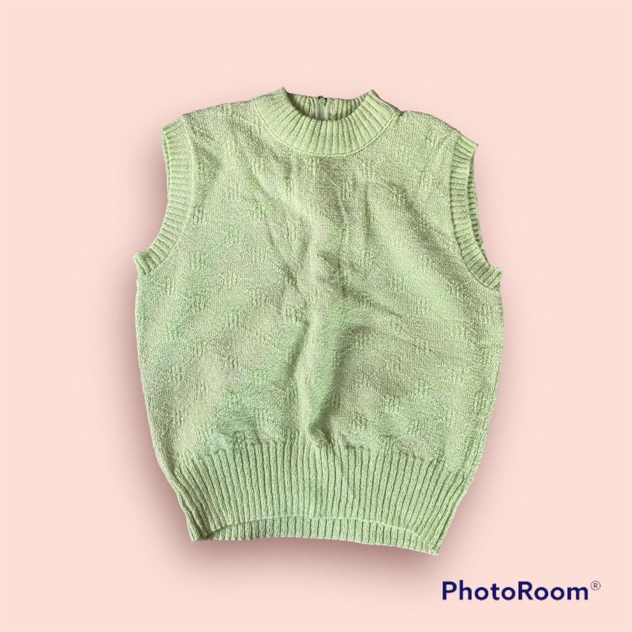 Women's Green Waistcoatsvests Depop