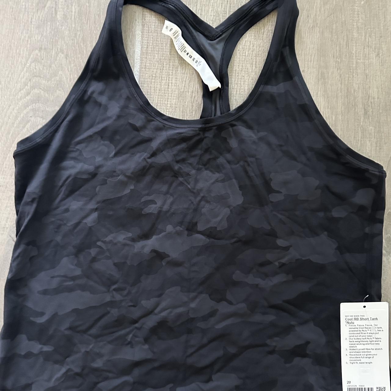 Lululemon Cool Racerback Short Tank Top*Nulu size 20 NWT