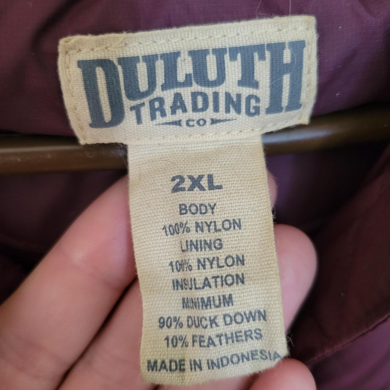 Duluth Trading Post Plus Size Down Jacket... Depop