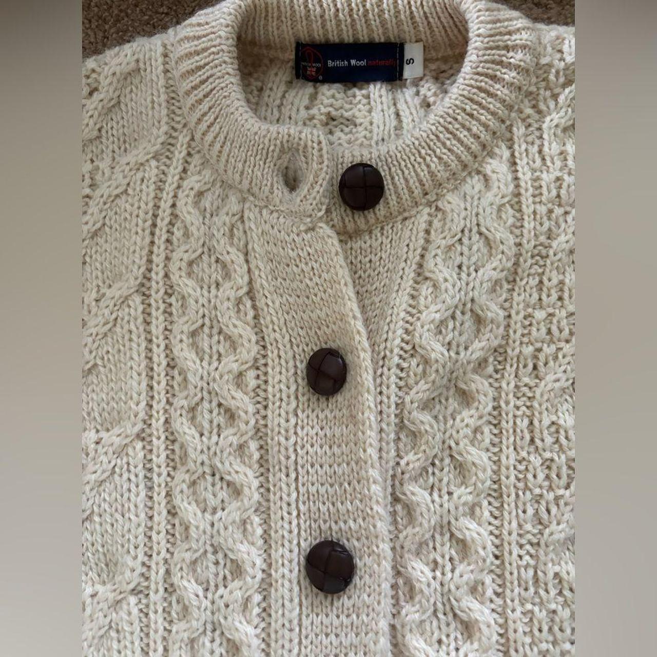 Source Unknown Women's Cardigan - Cream - S – VTG… - image 6