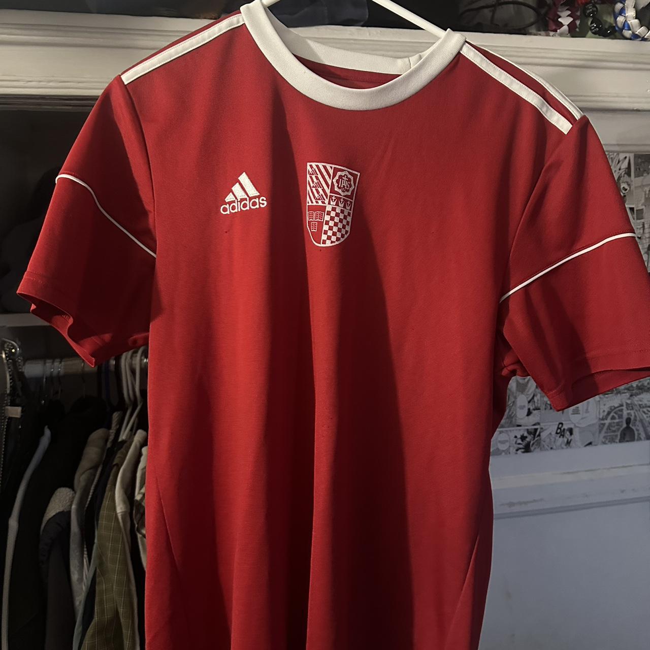 Croatia 2002 World Cup Adidas red and white