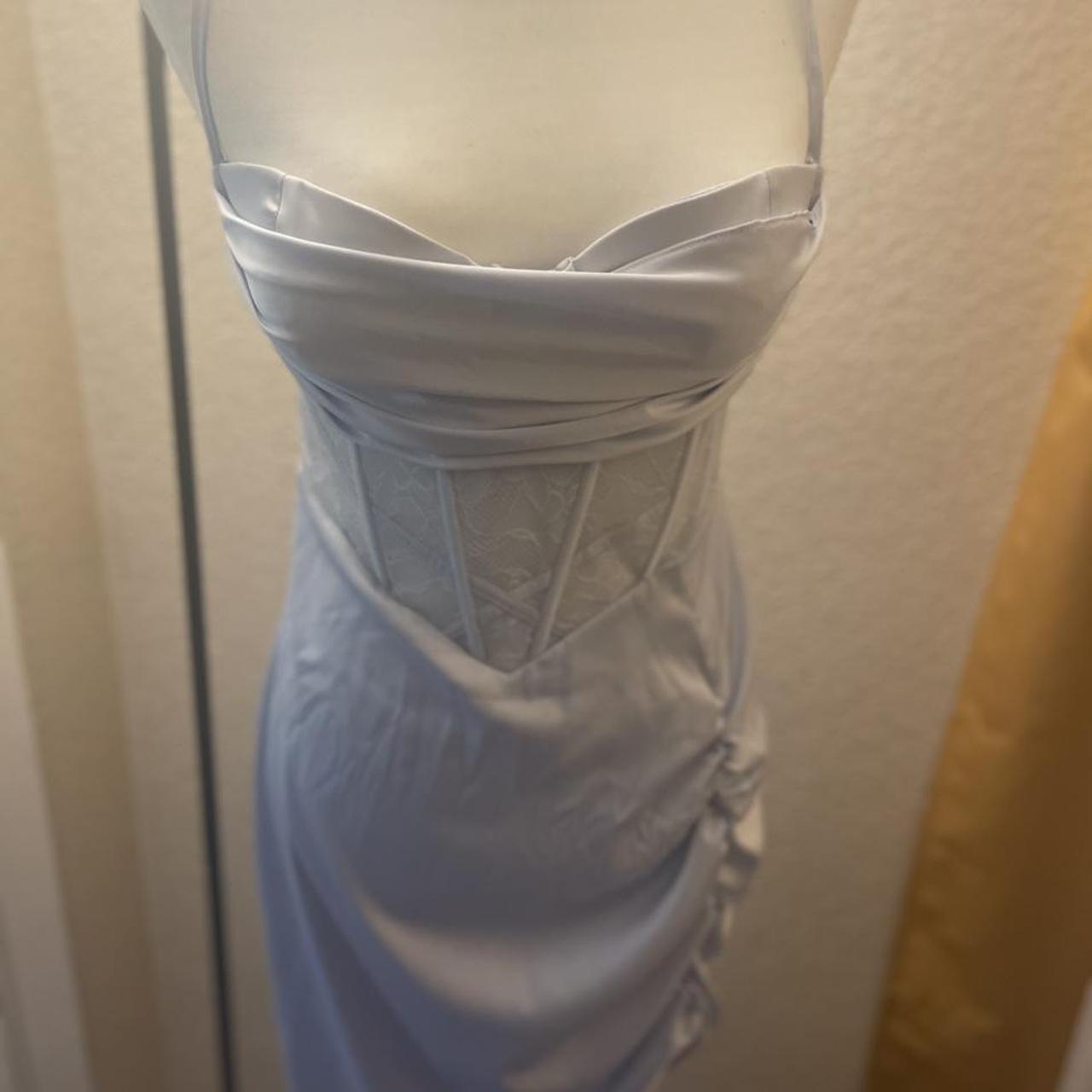 Hearts desire oh Polly dress in blue Size 6... Depop