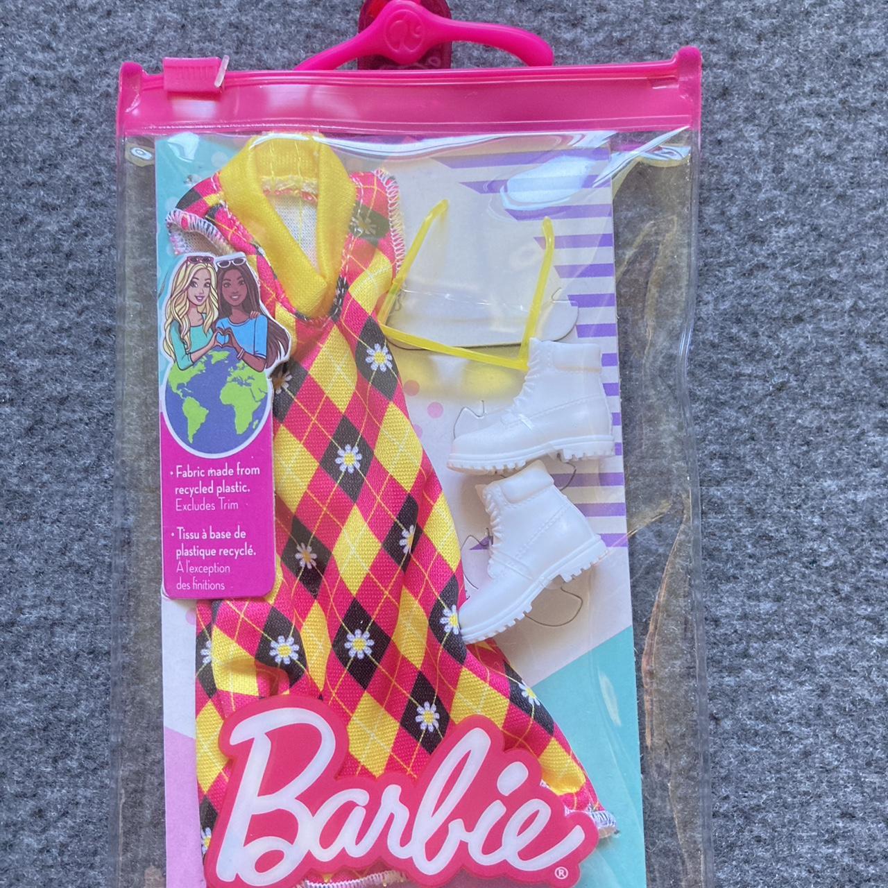 2 set of Barbie Fashion Clothes with Argyle Dress... - Depop