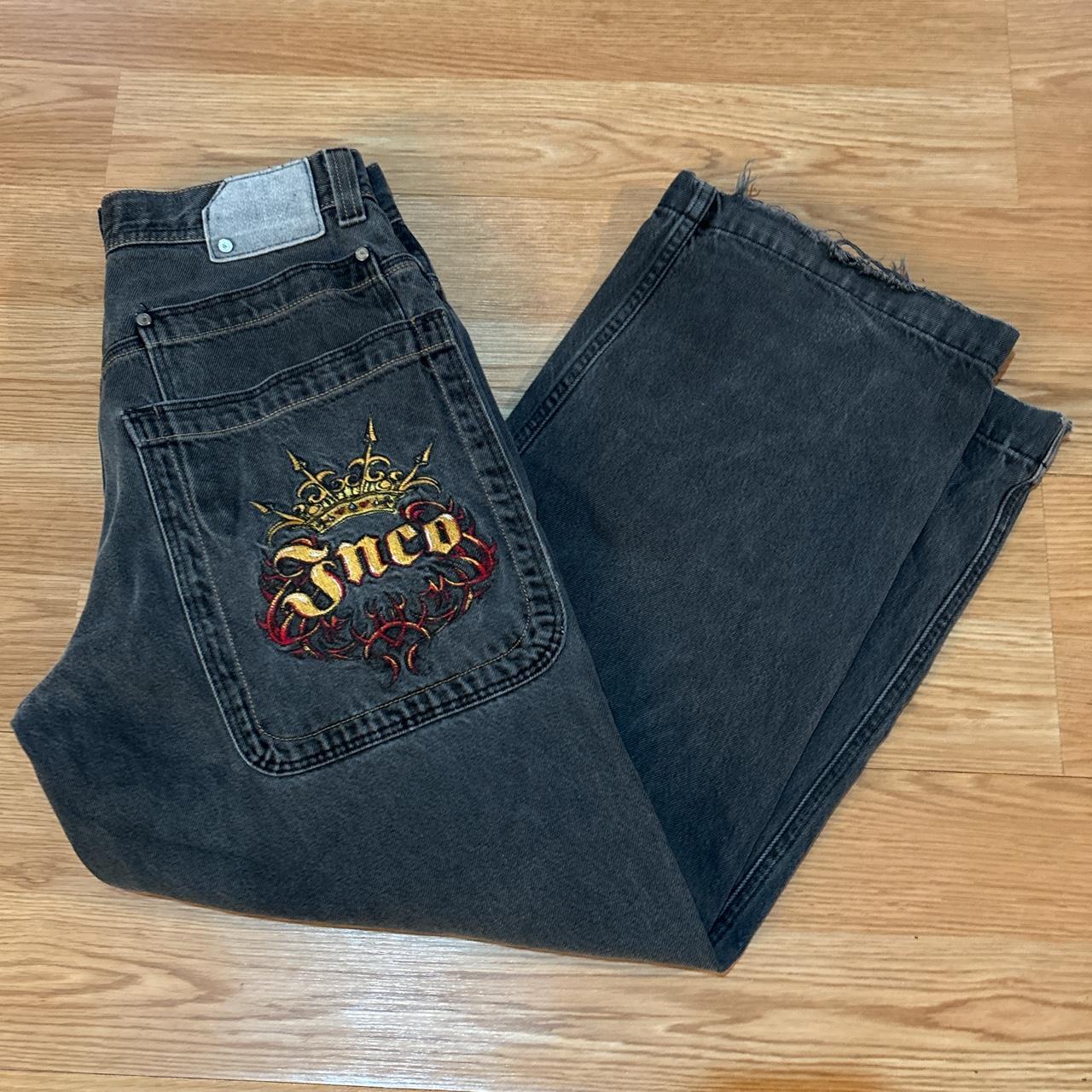 Deadstock JNCO jeans A bit of heel drag but still... - Depop