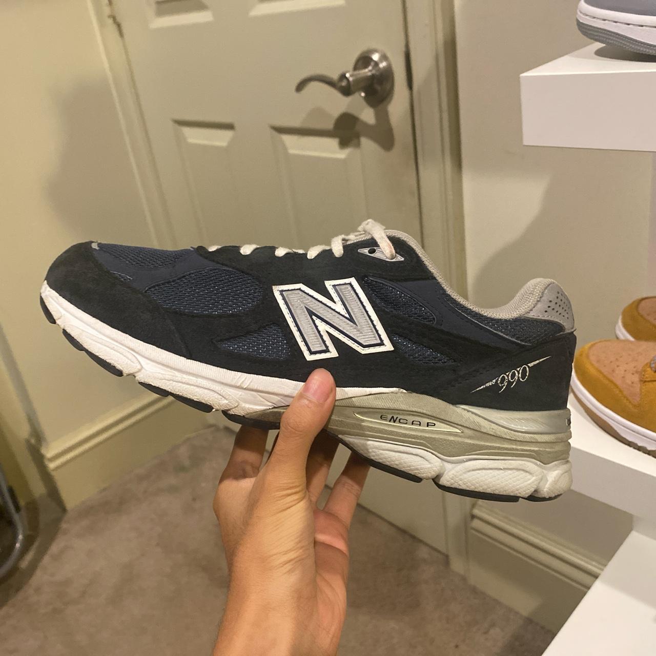 new balance 990v4 navy blue