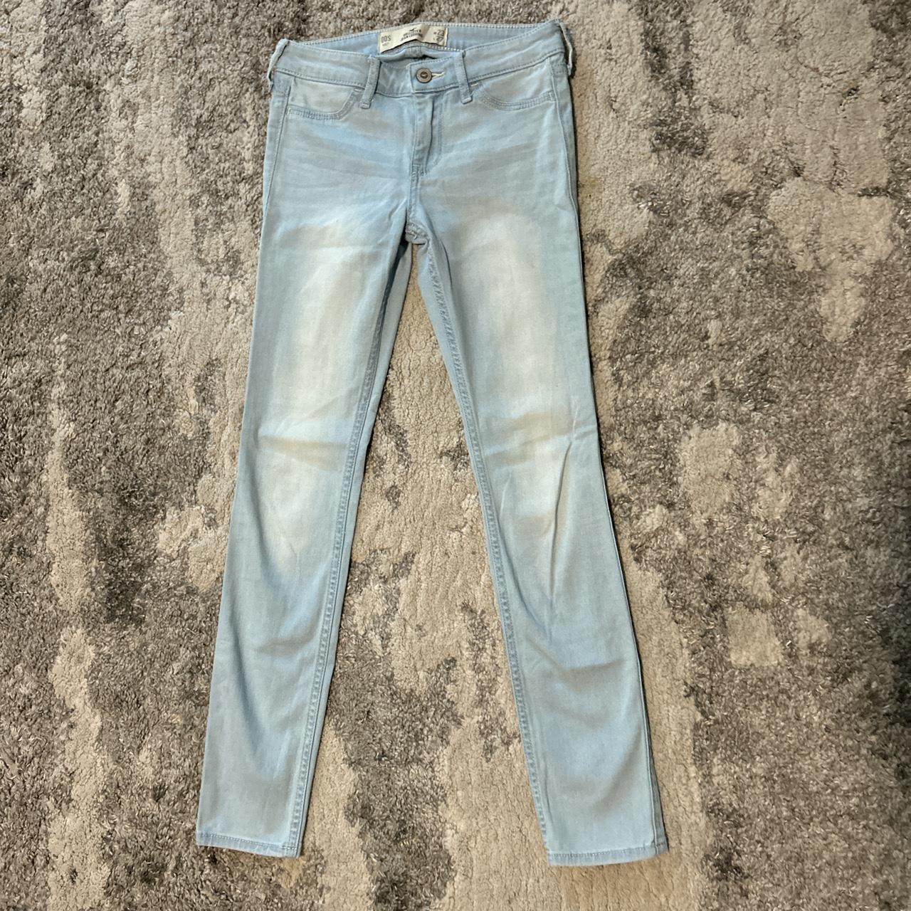 Light blue outlet jeans hollister