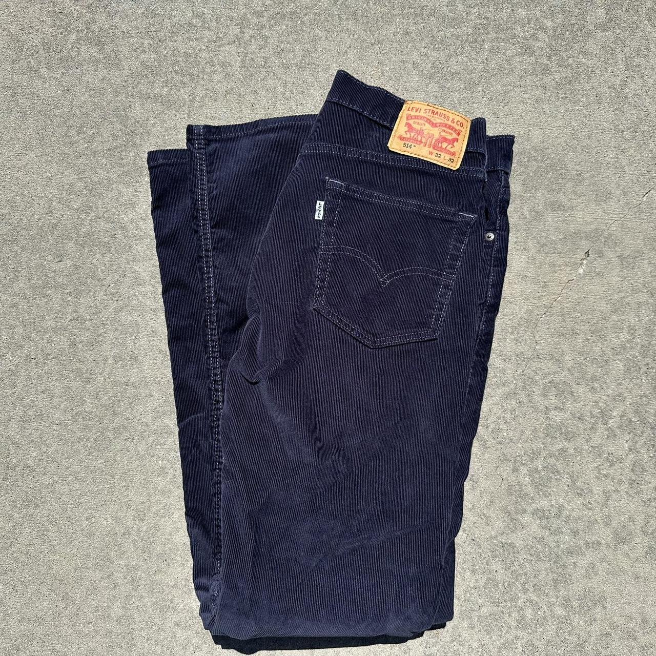 Levis 514 blue outlet corduroy jeans