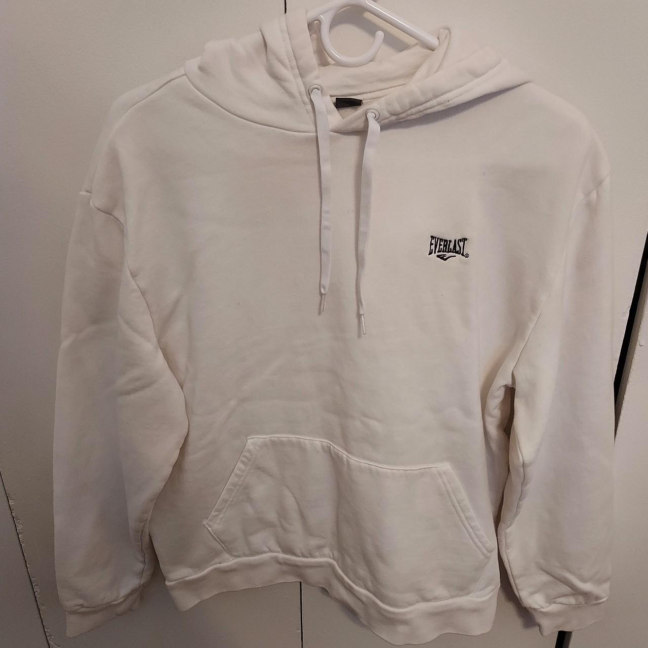 Everlast Women's White Hoodie | Depop