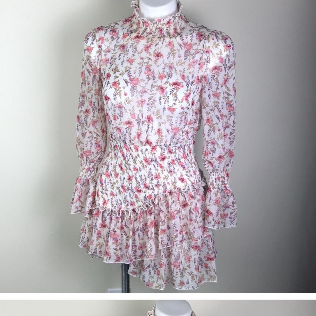 Princess Polly guetta mini dress worn once size 0. Depop