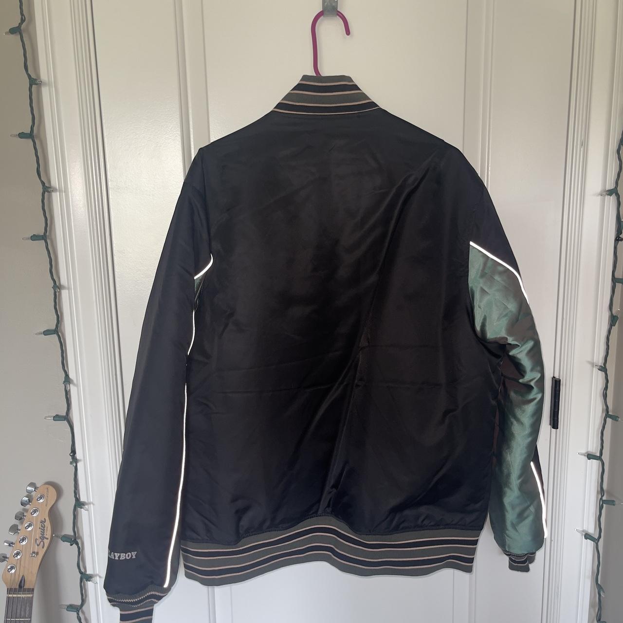 Playboy x Huff Reversible Bomber Jacket Depop