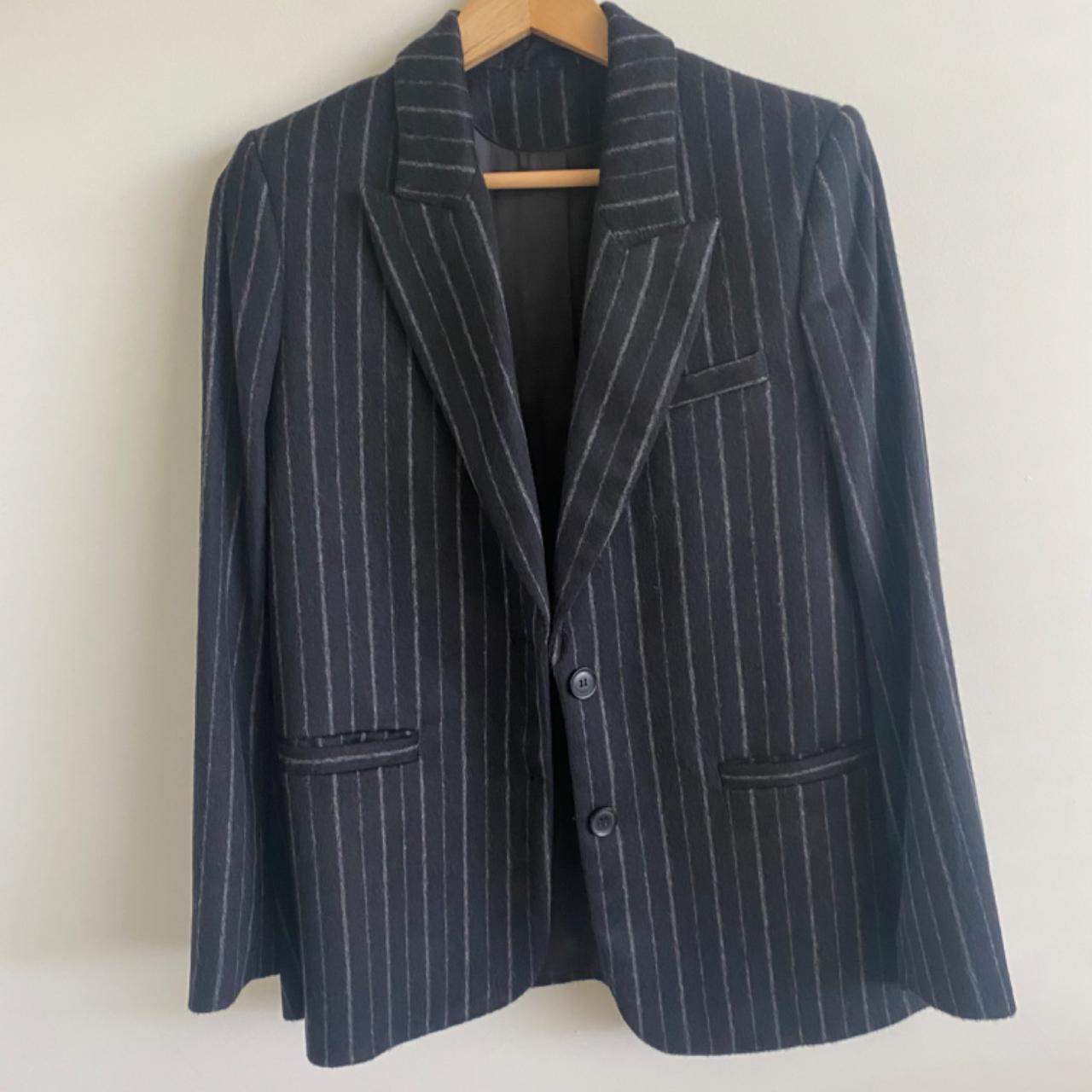 &Other Stories Blazer Pinstriped Blazer Wool blend... - Depop