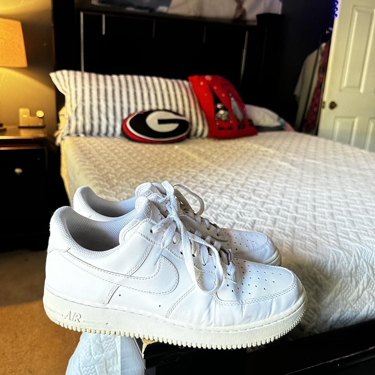 mens white air force trainers