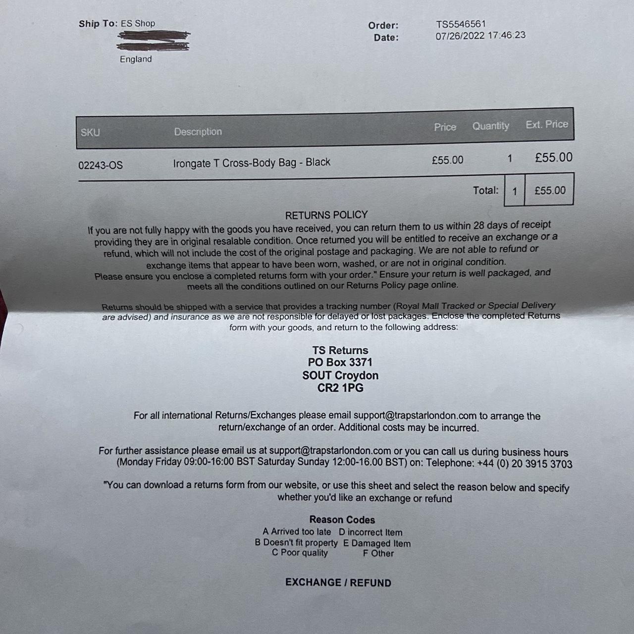 Trapstar Irongate T CrossBody Bag With... Depop