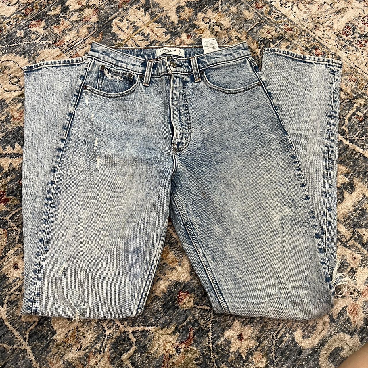 Abercrombie & online Fitch 90s Skinny High Rise Jeans Acid