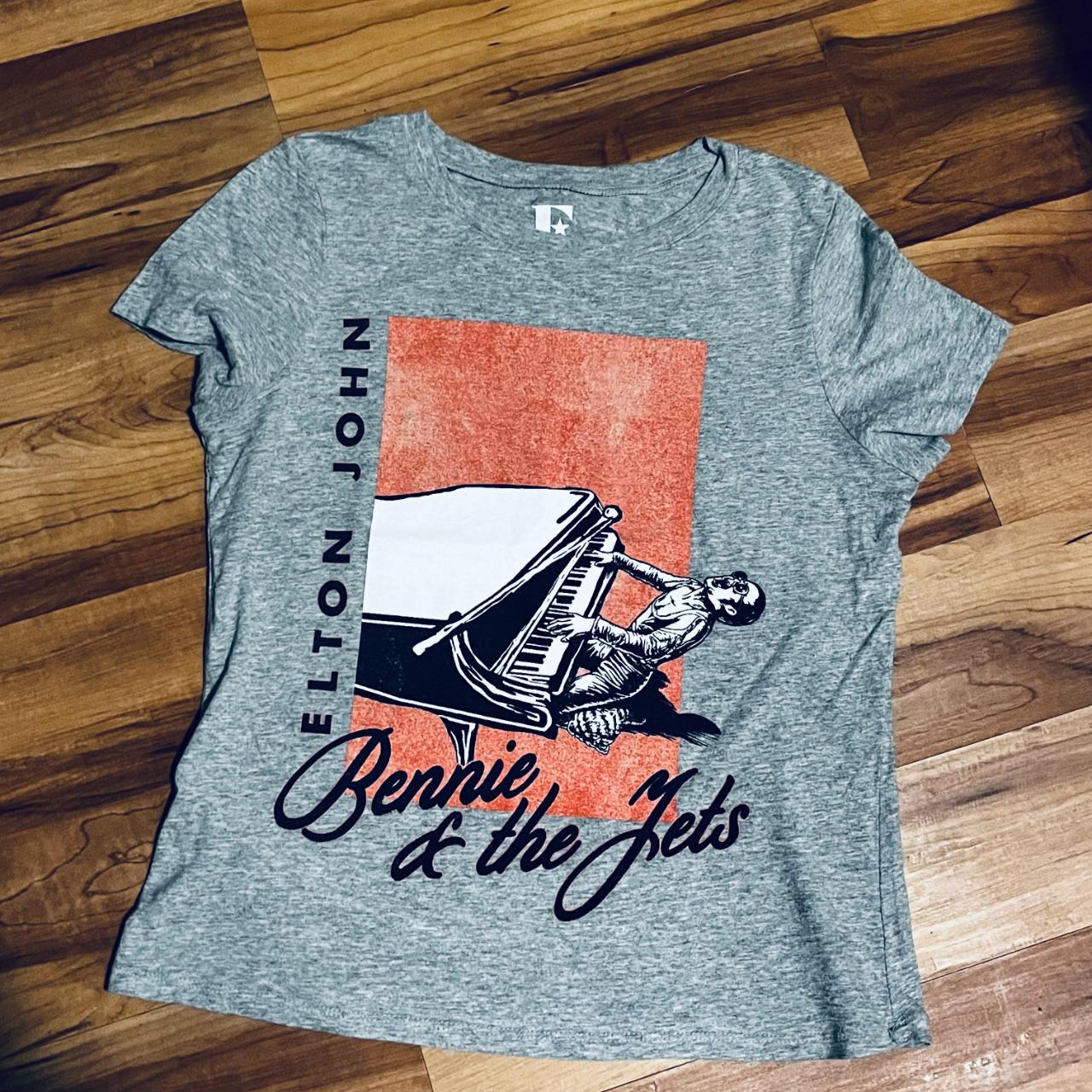 Elton John Bennie and the Jets Short Sleeve T - Depop