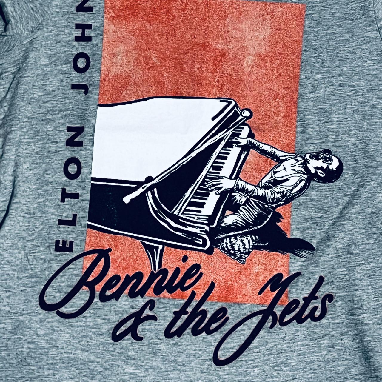 Elton John Bennie and the Jets Short Sleeve T - Depop