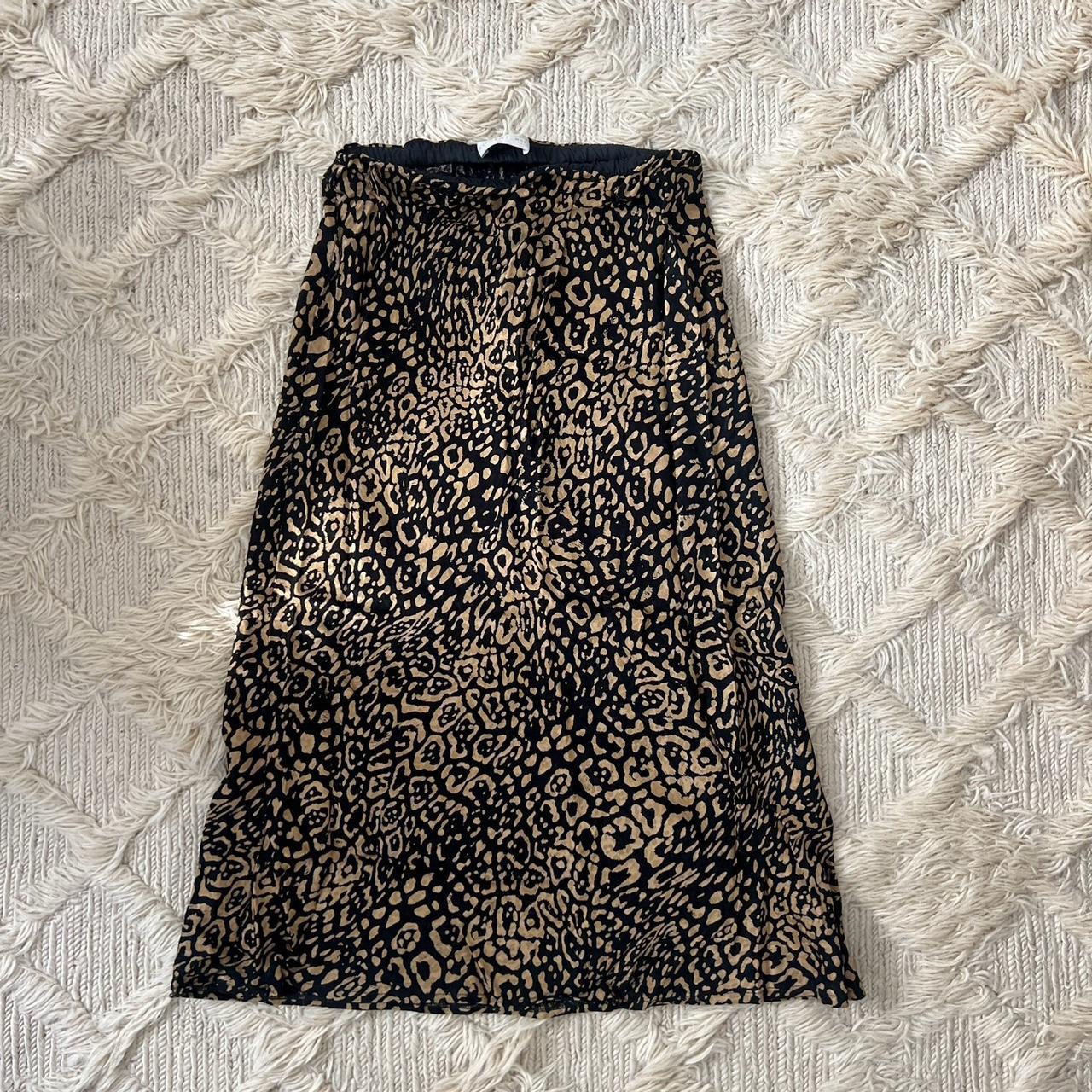 Leopard skirt kookai hotsell