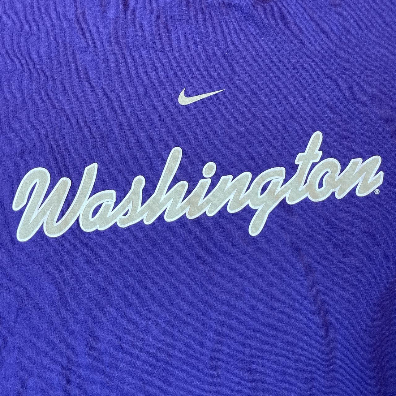 Vtg nike uw washington huskies baseball jersey men - Depop