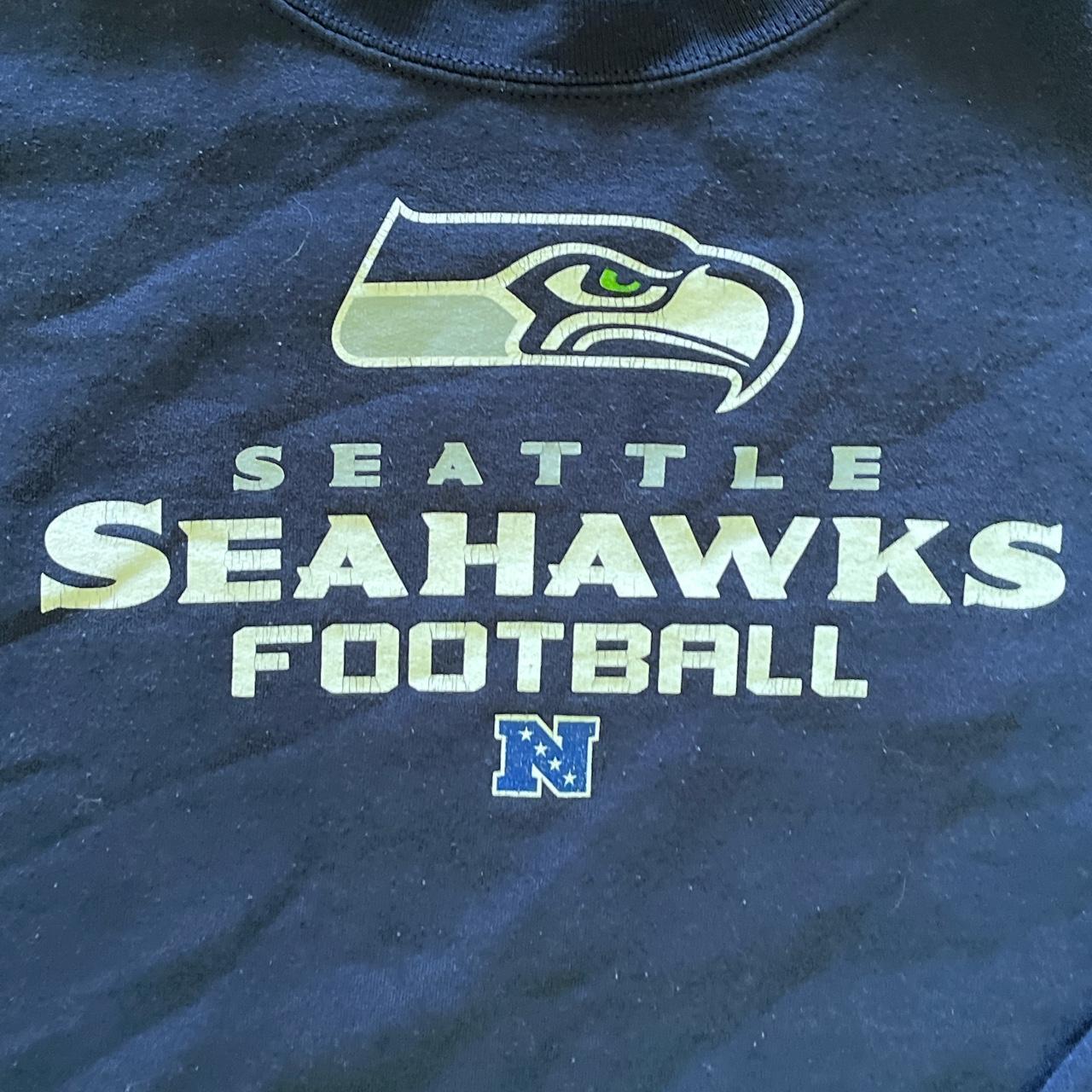 Vintage Seattle Seahawks Crewneck Sweatshirt. - Depop