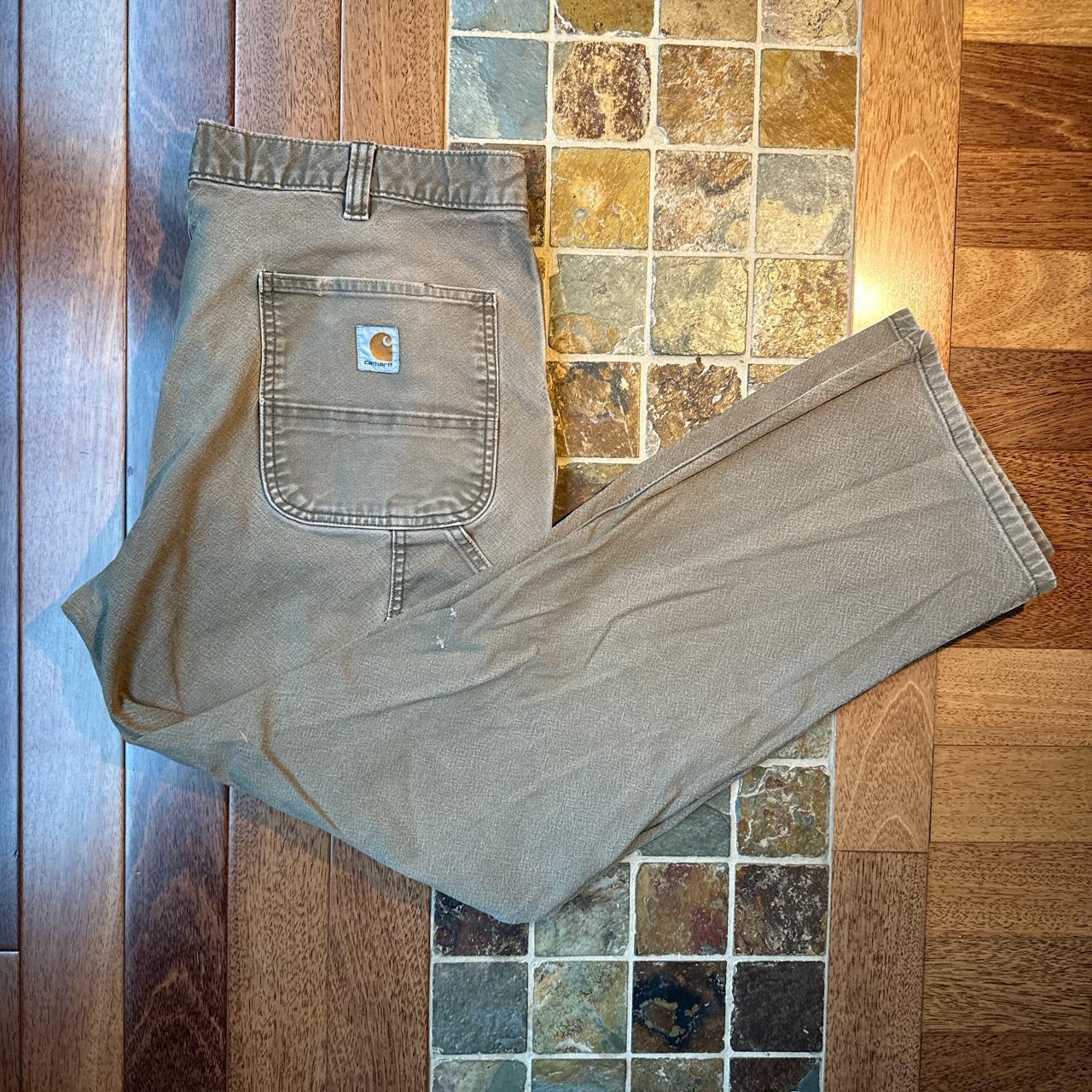 Good Condition Carhartt pants Men's size 38x32 - Depop