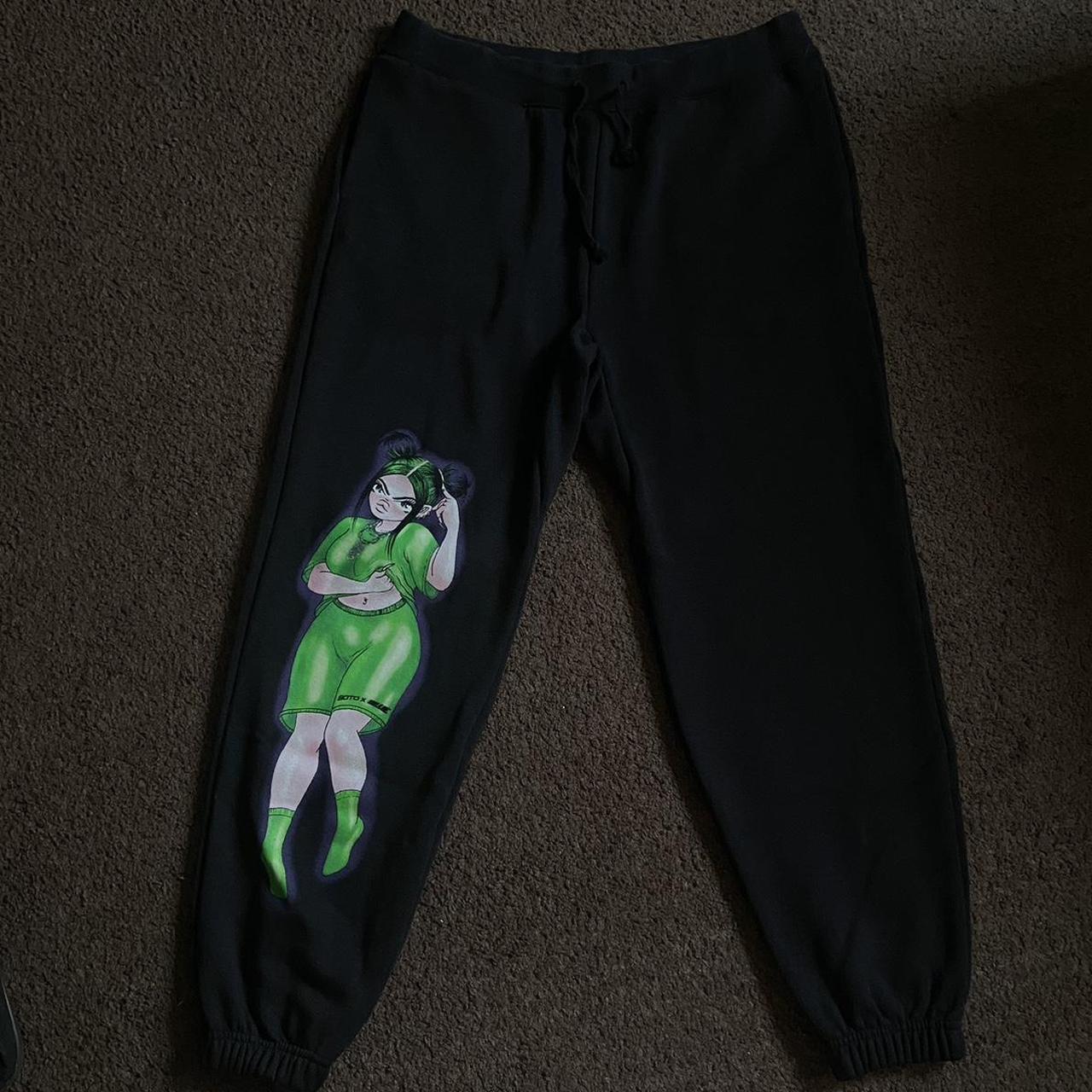 Billie store eilish x soto gang sweat pants