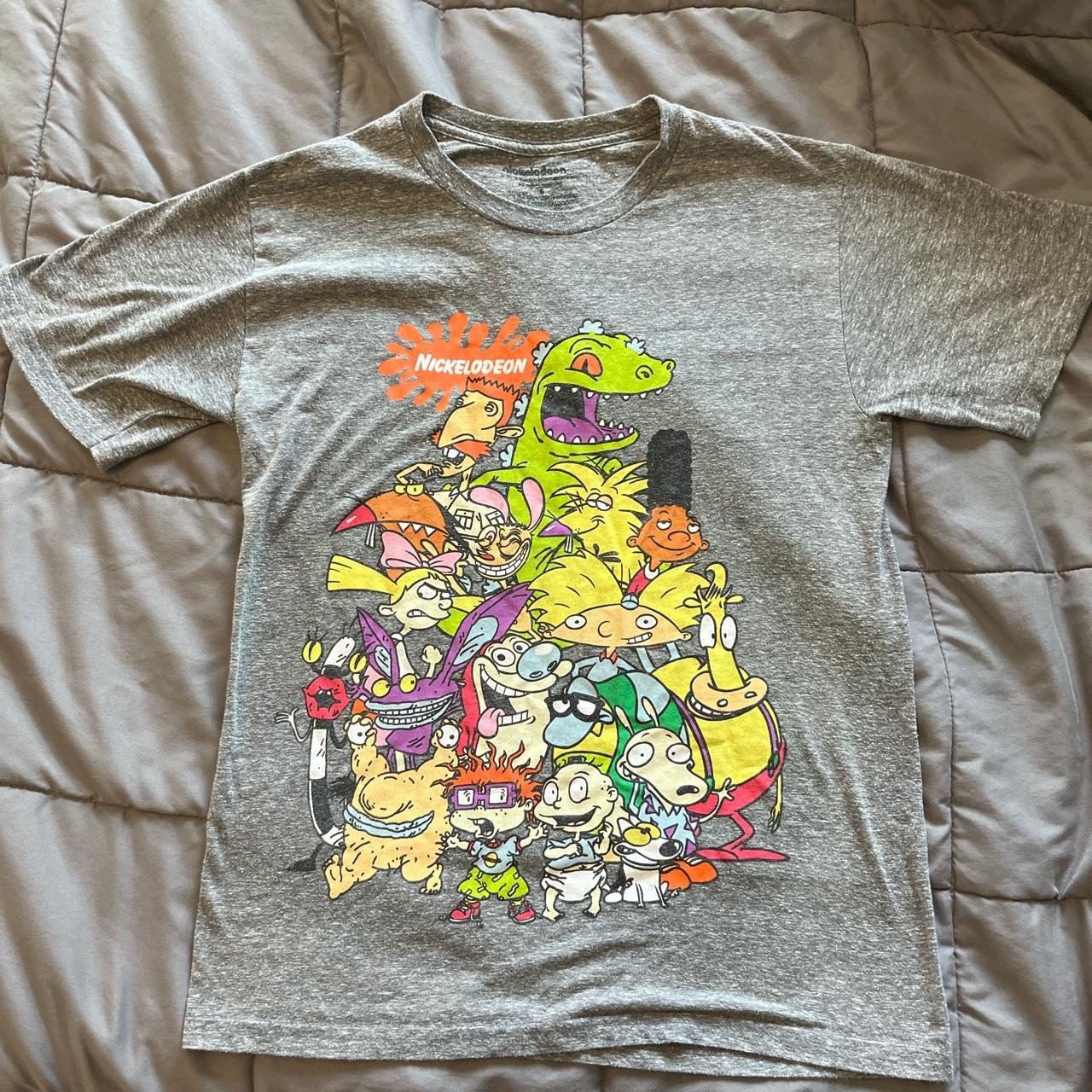 Vintage 90s Nickelodeon t shirt men’s small #vintage... - Depop