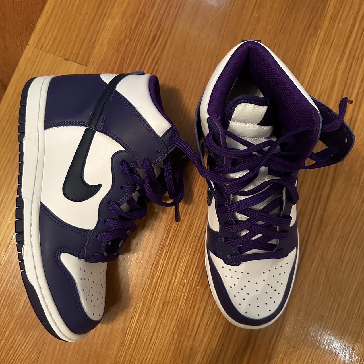 Nike Footwear Nike Dunk High Sp W White Varsity Purple Nike