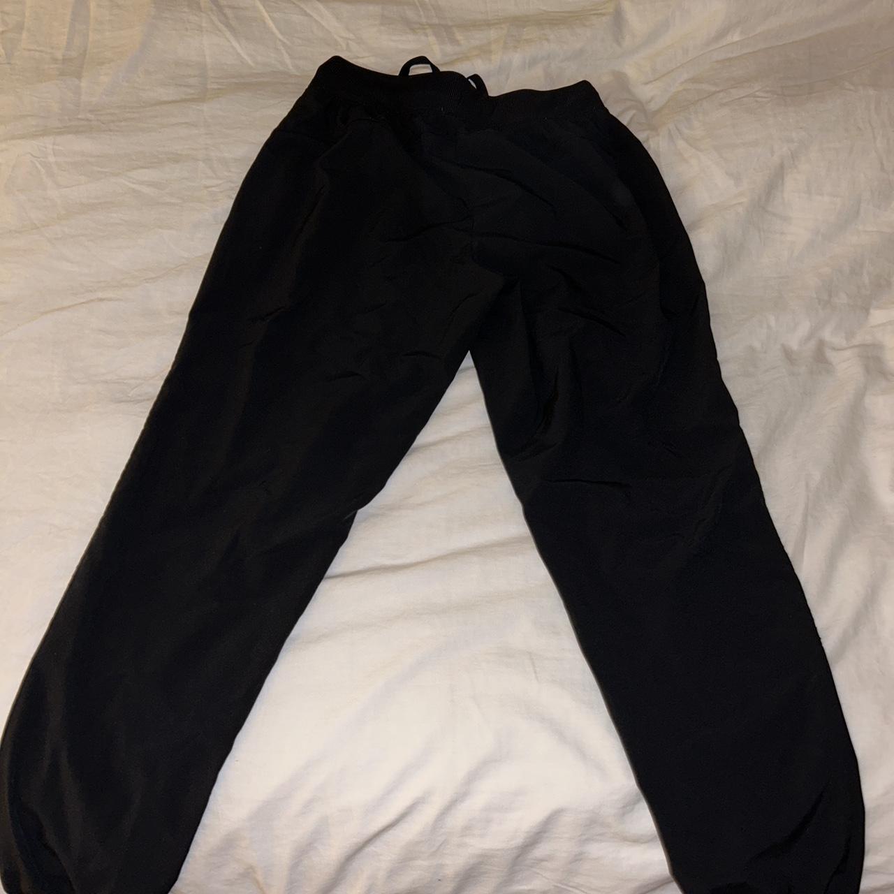 black RBX joggers! the knees have a mesh detailing! - Depop