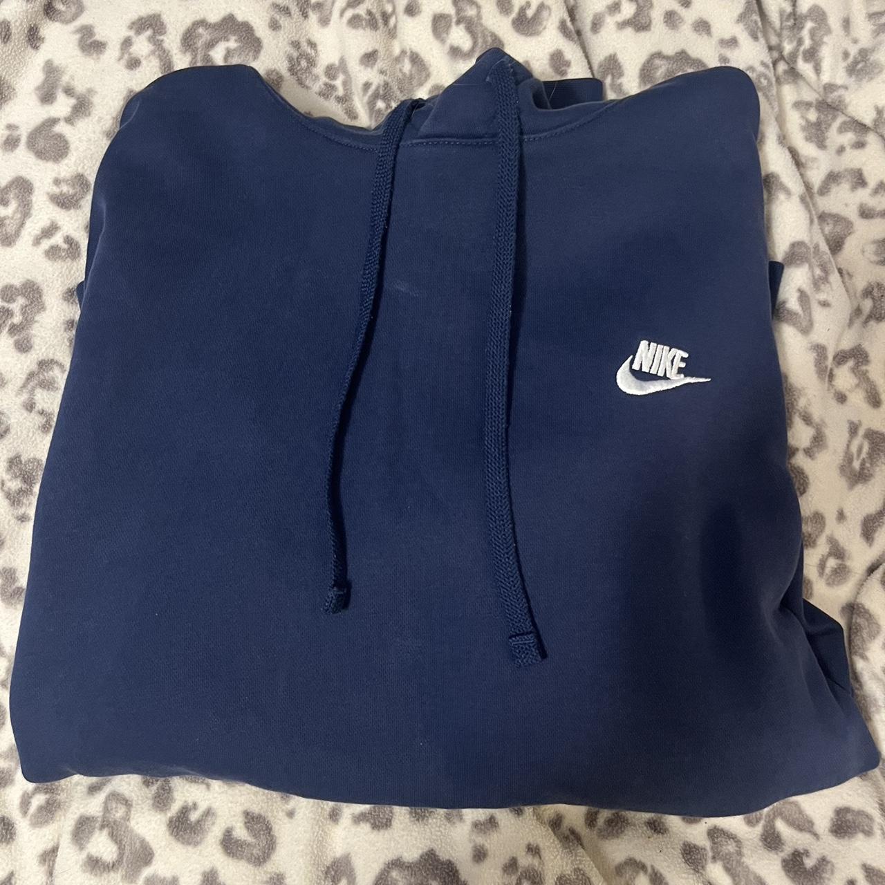 navy nike jumper womens