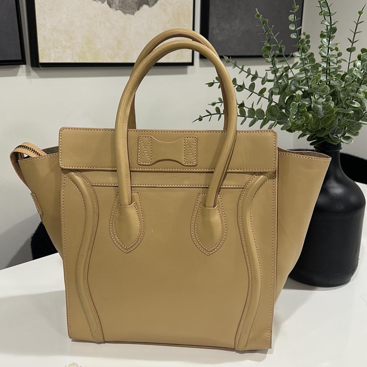 Celine nano deals luggage tan