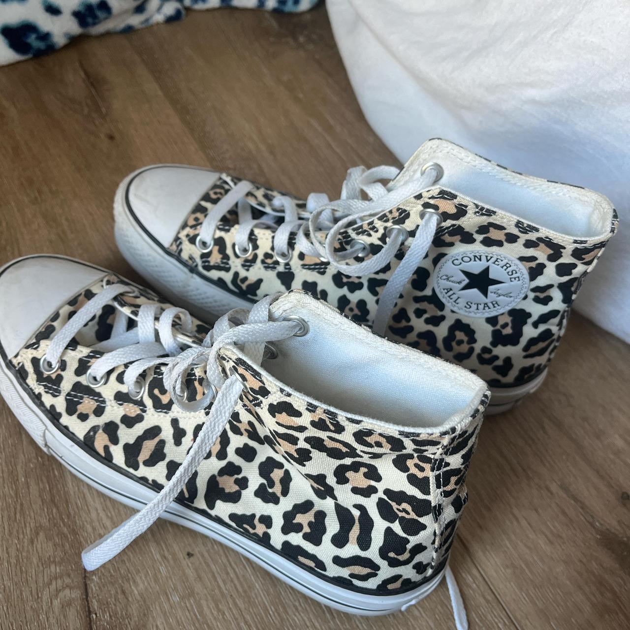 Cheetah converse womens best sale