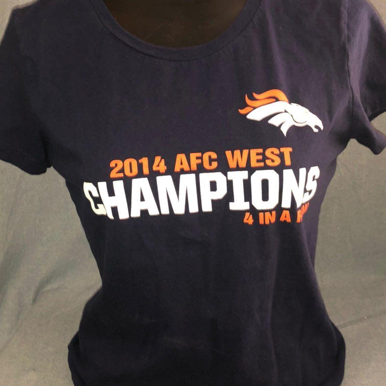 Broncos afc west champions shirt online