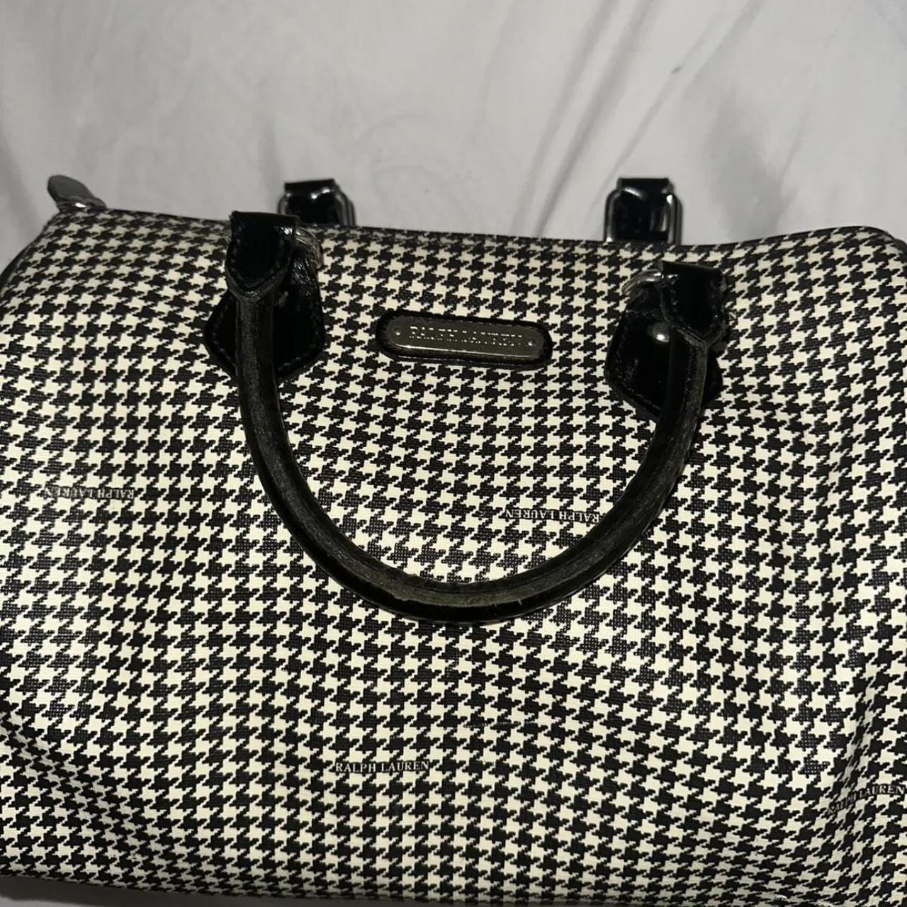 Vintage Ralph Lauren Houndstooth Shoulder - Depop