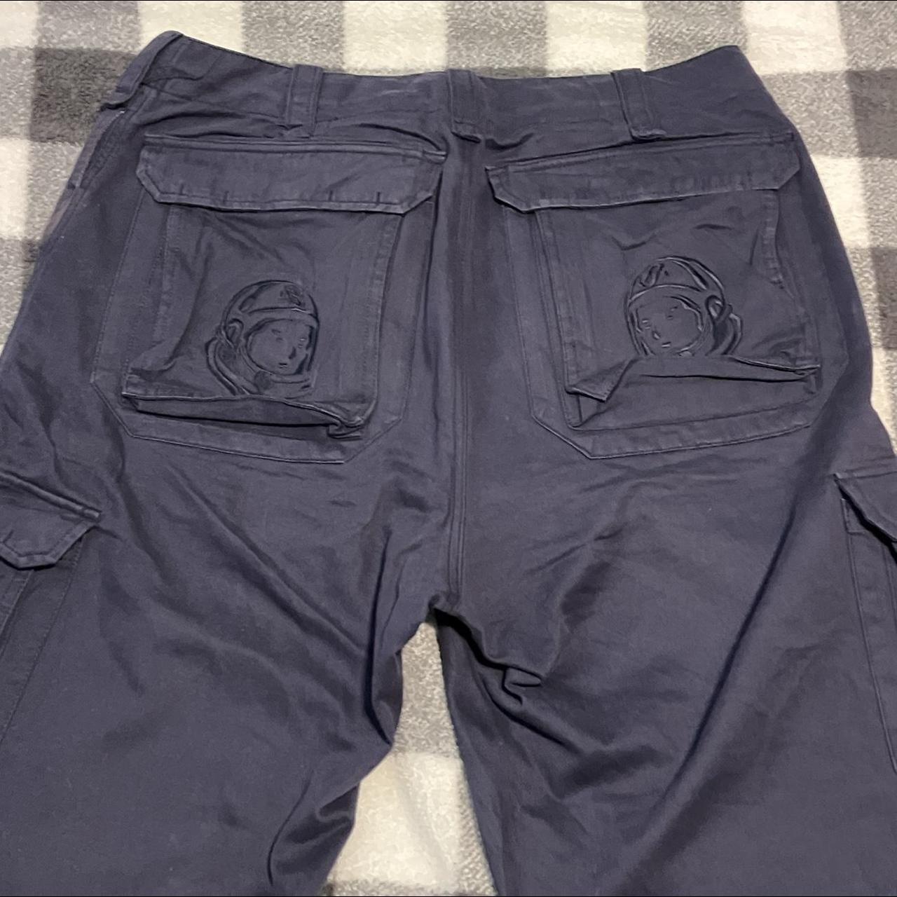 Billionaire Boys Club Navy Blue Cargo Shorts... - Depop