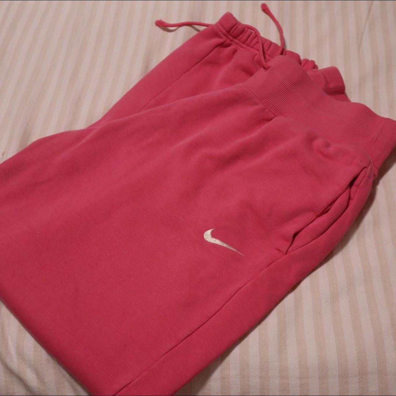 pink nike sweatpants men's