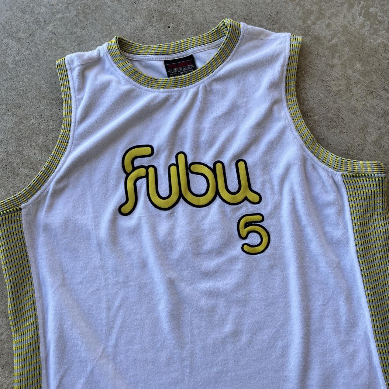 Vintage 90s FUBU Basketball Jersey, Condition:...