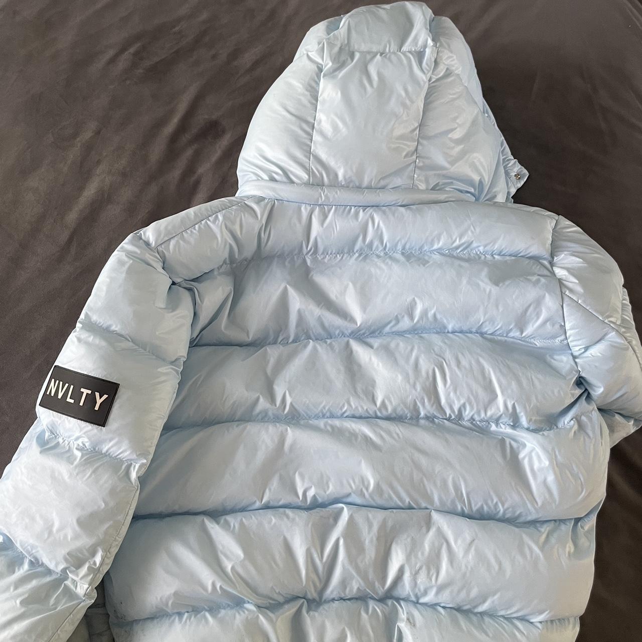 Blue NVLTY coat, great condition, worn once or... Depop