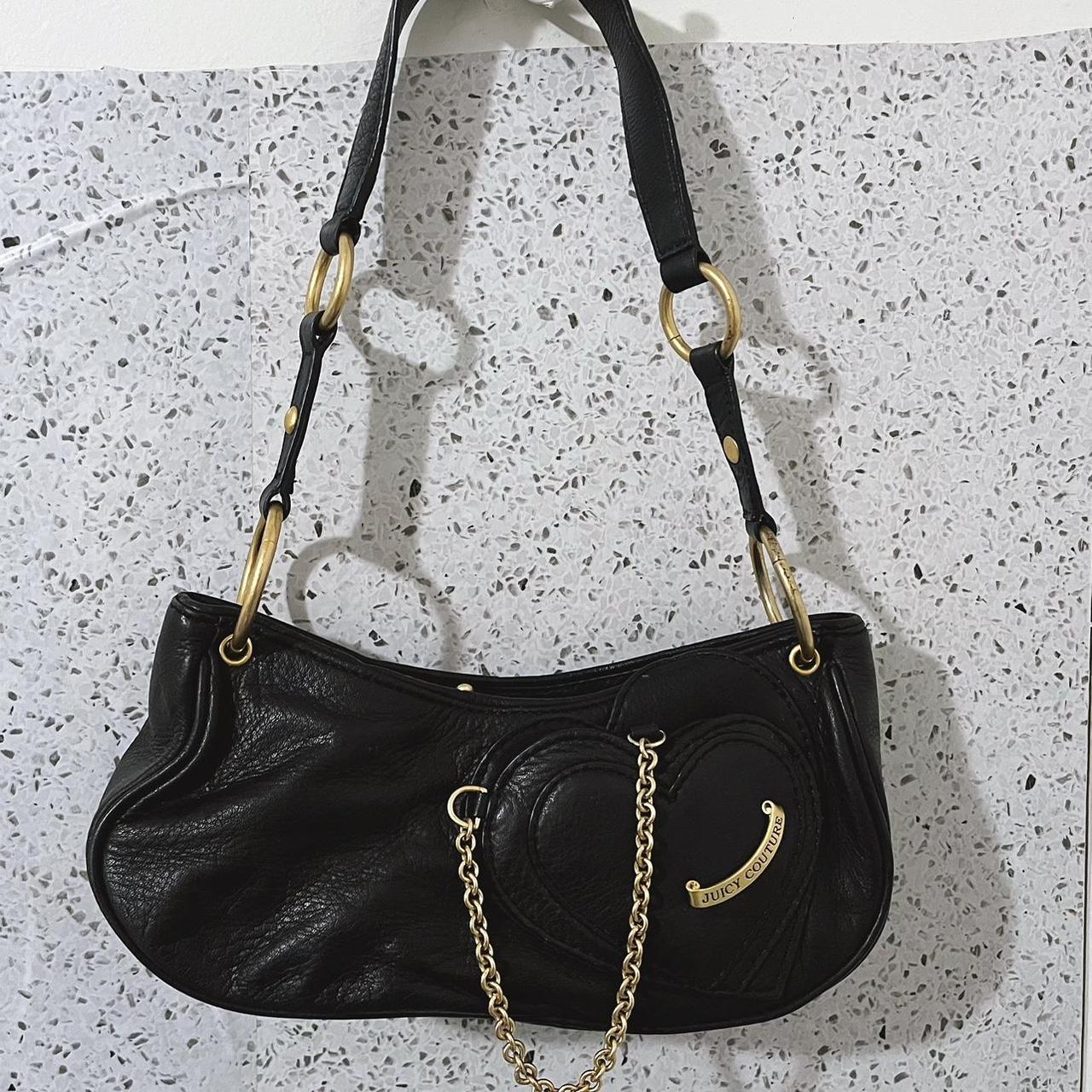 Juicy Couture Leather Purse Vintage Y2K Circa 2008 | Depop