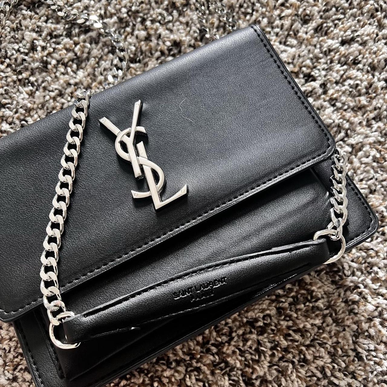 Authentic YSL bag, in great condition only inside - Depop