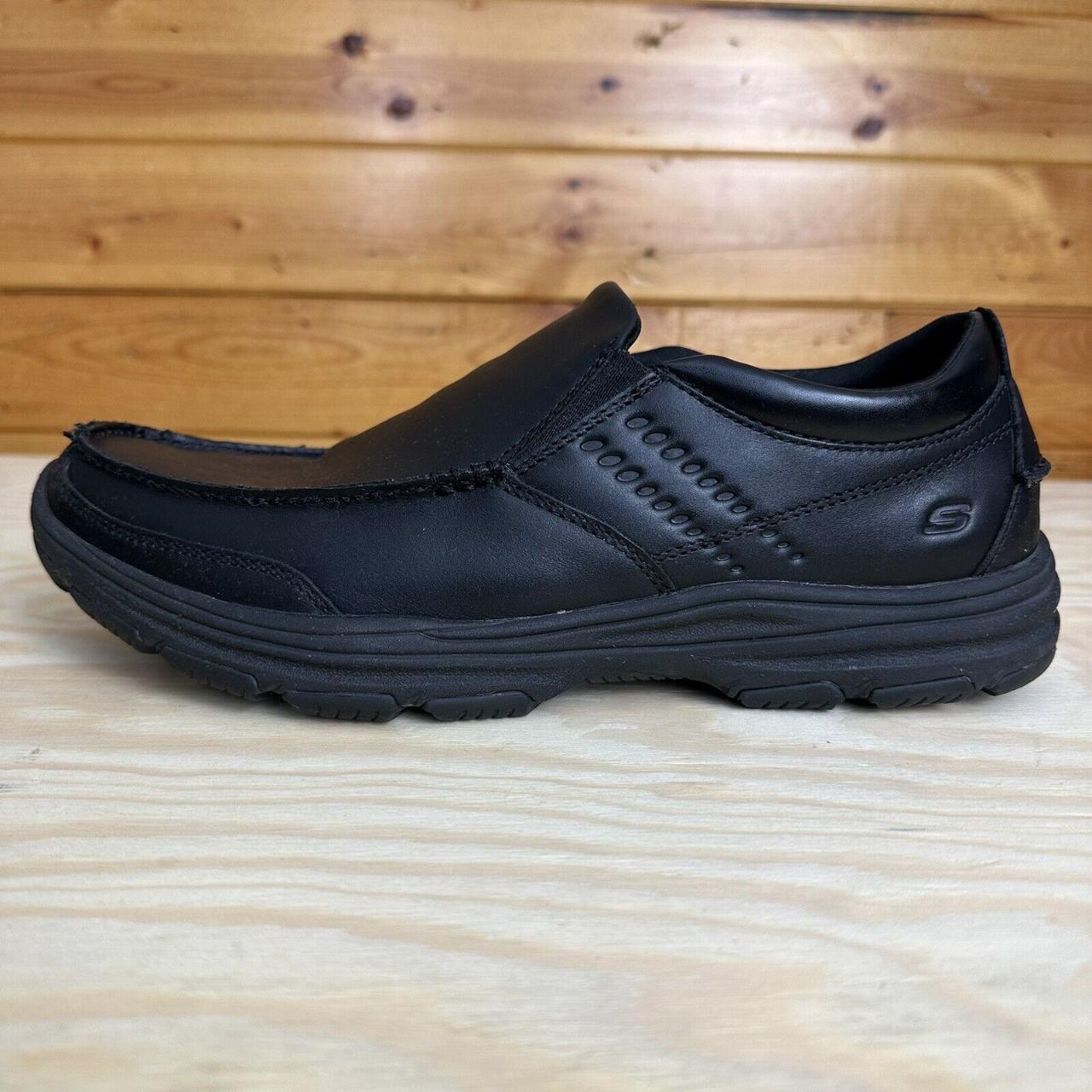 Skechers black clearance loafers