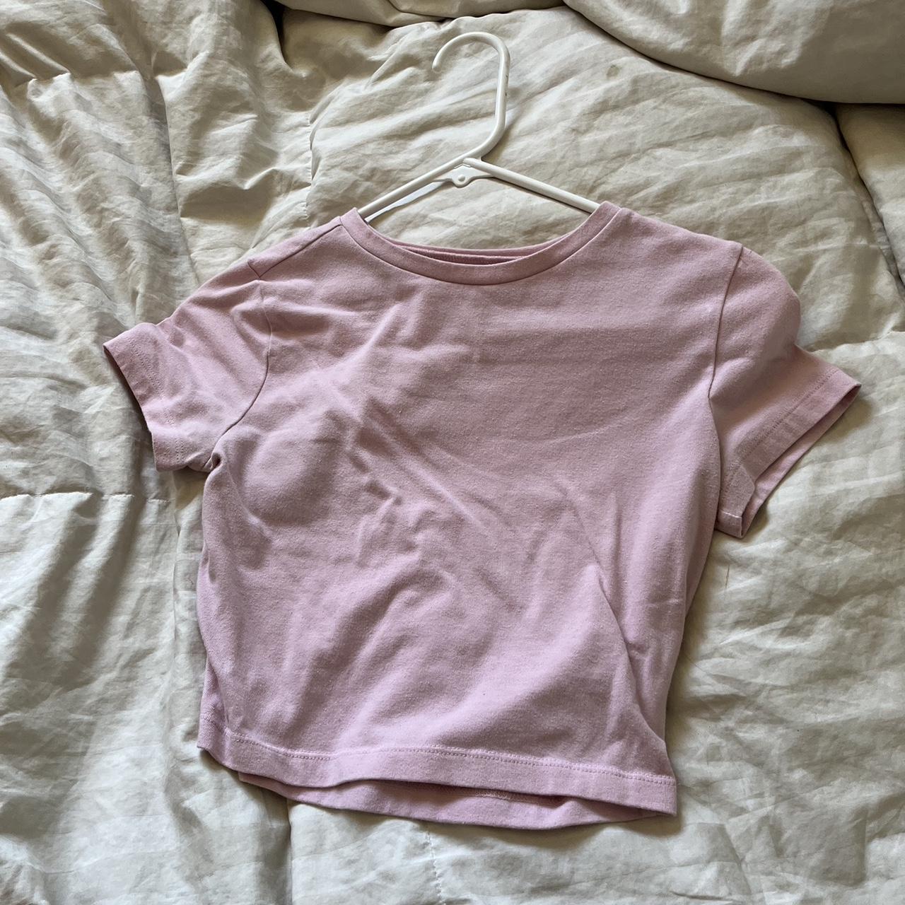 Plain pink tee! Just never wear it. - Depop