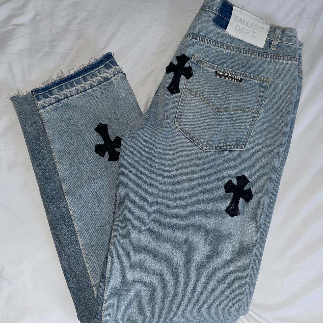 Chrome Hearts Blue/white cross patch chrome hearts carpenters