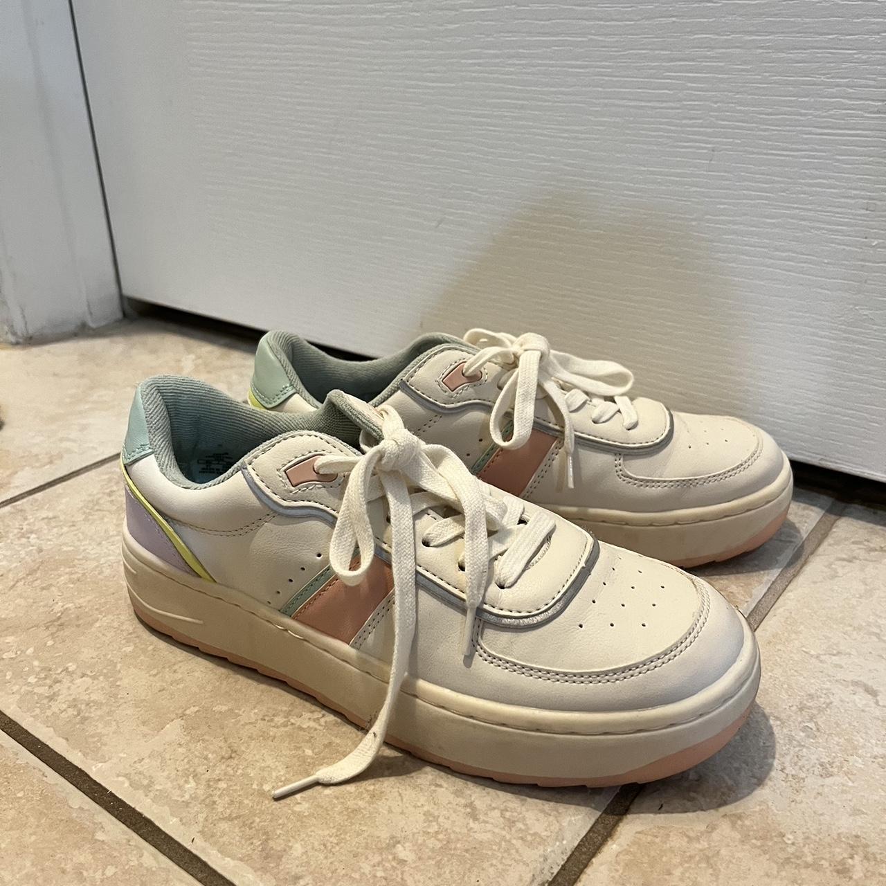 ZARA women’s sneakers SIZE: 37 (women’s... - Depop