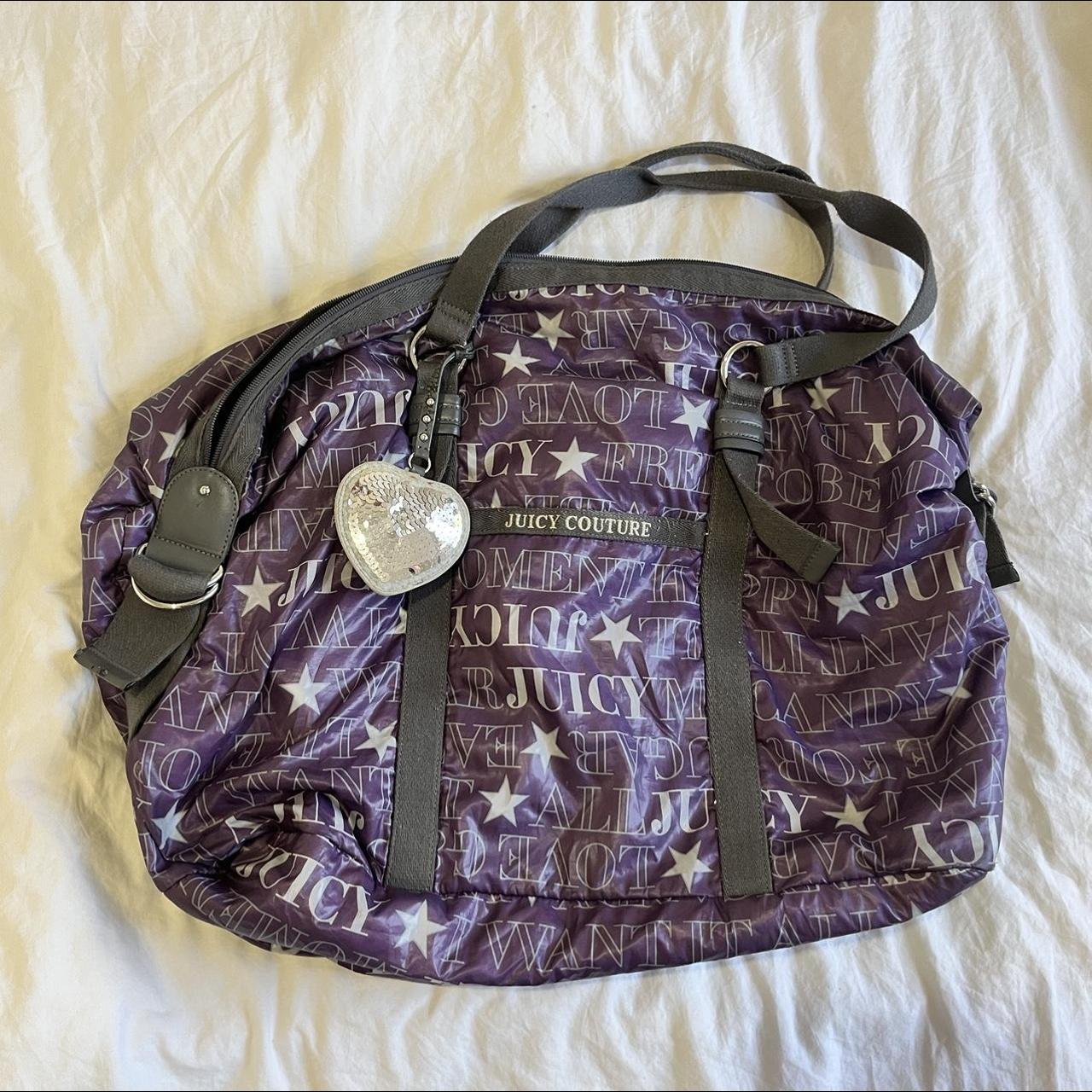 JUICY COUTURE duffel bag with heart... Depop