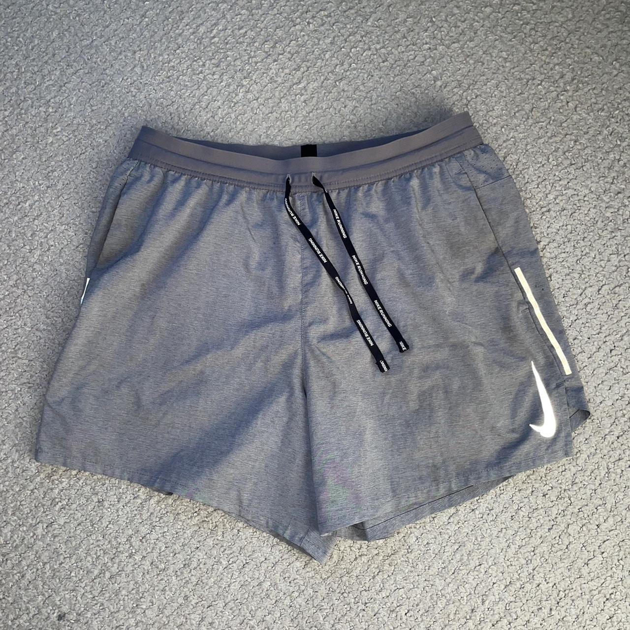 mens nike flex stride shorts grey