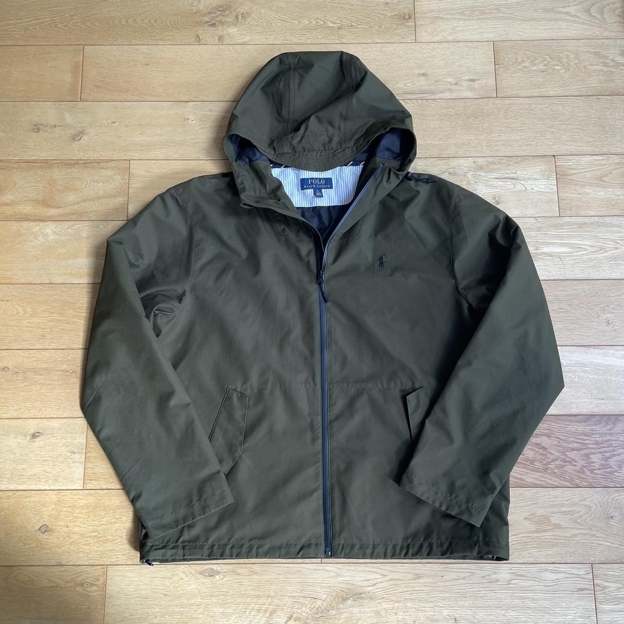 Polo khaki windbreaker online