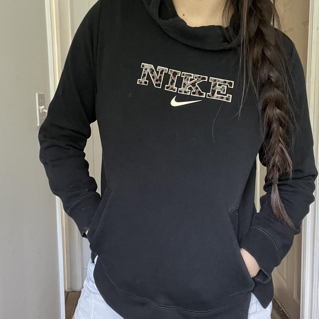cheetah nike hoodie
