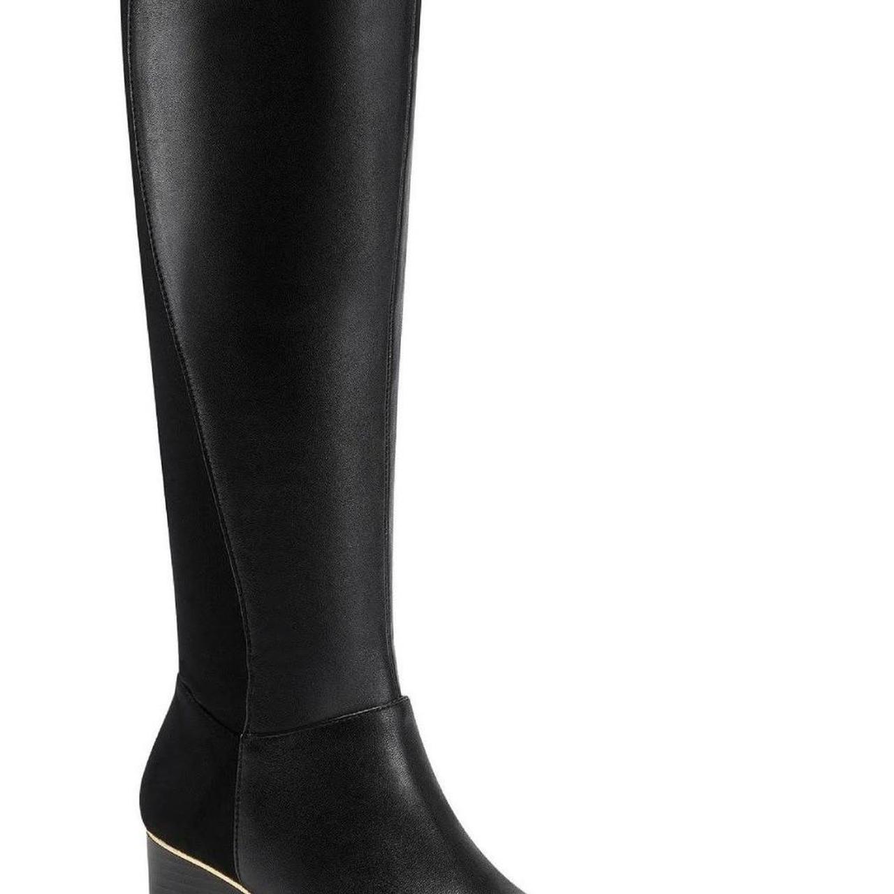 alfani leather boots