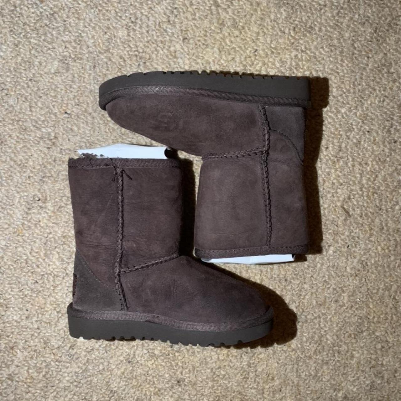 Classic Children’s UGG, UGGS, chocolate brown, size... - Depop