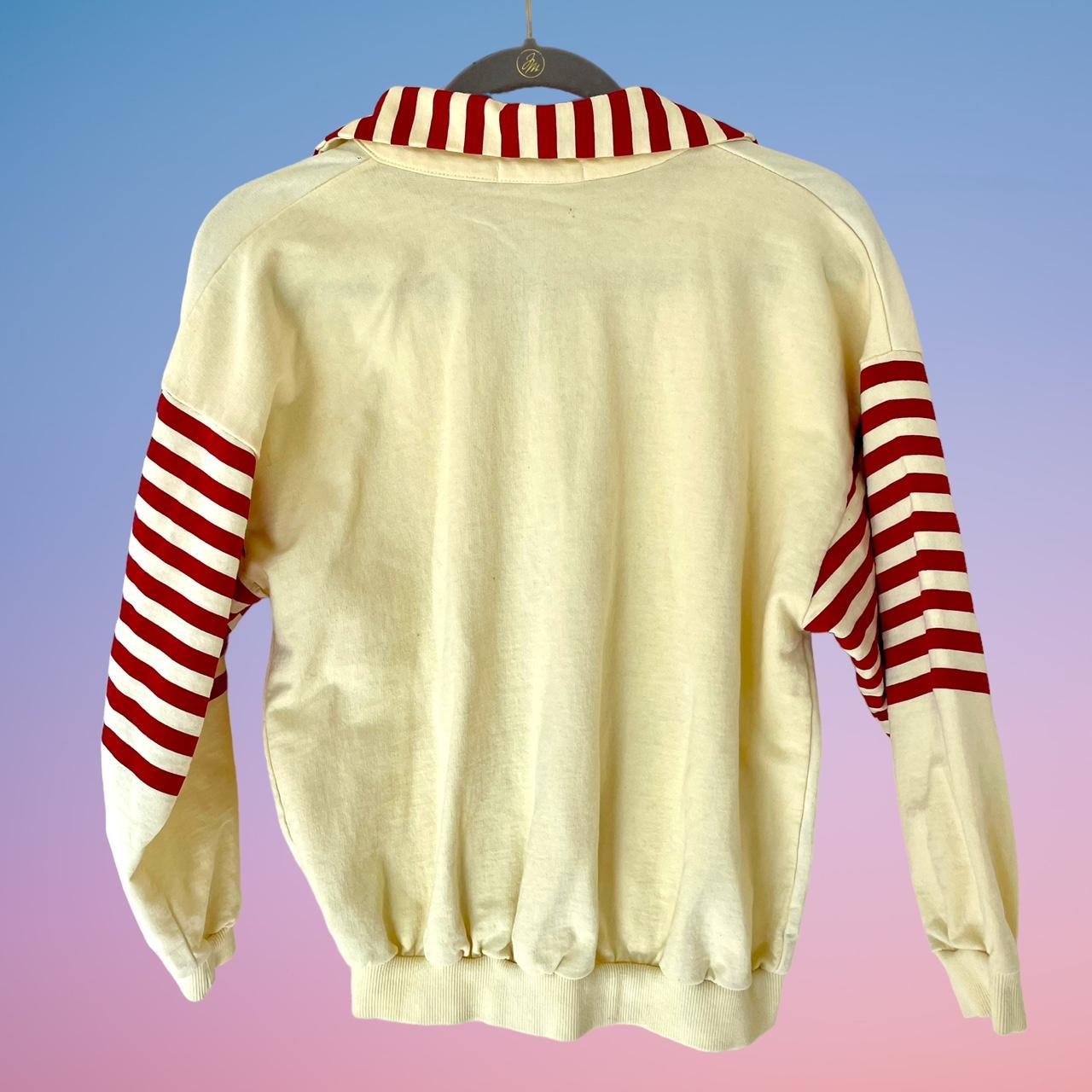Cue Women's Yellow and Red Jumper (5)